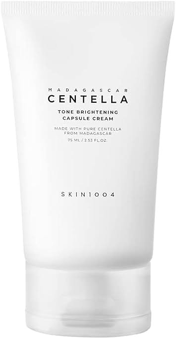 SKIN1004 Tone Balancing Capsule Cream, Korean Face Moisturiser with Madewhite, Niacinamide & Tranexamic Acid, Hydrating Face Cream with Madagascar Centella, Korean Skincare, 2.54 fl.oz, 75ml - Product Image