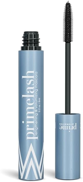 Prime Prometics PrimeLash Mascara for Older Women – Volumizing, Incredible Length in 2 Coats – Long-Stay, Zero Clumps, Hypoallergenic (Black) - Product Image