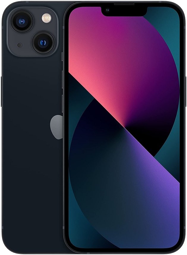 Apple iPhone 13, 128GB, Midnight - Unlocked (Renewed Premium) - Product Image