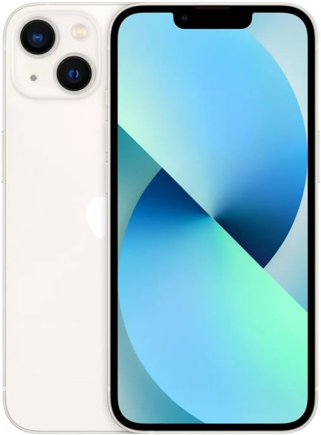 Apple iPhone 13, 128GB, Starlight - Unlocked (Renewed Premium) - Product Image