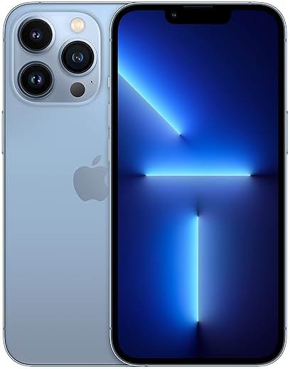 Apple iPhone 13 Pro, 128GB, Sierra Blue - Unlocked (Renewed Premium) - Product Image