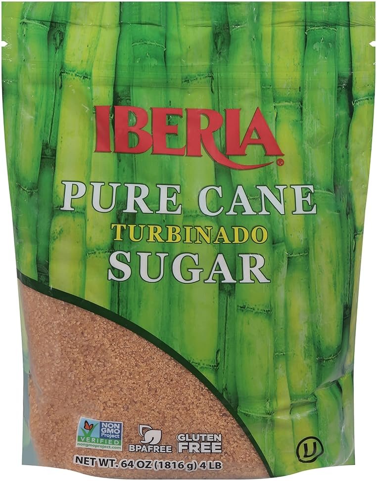 Iberia Pure Cane Raw Turbinado Sugar, 4 lb. - Product Image