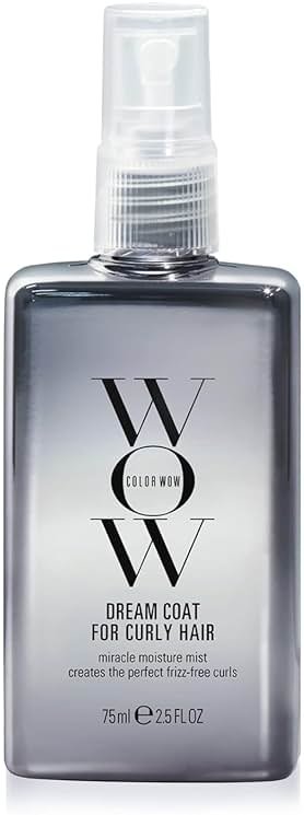 COLOR WOW Dream Coat for Curly Hair, Moisture-Boosting Anti-Frizz Spray for Defined Curls - Product Image