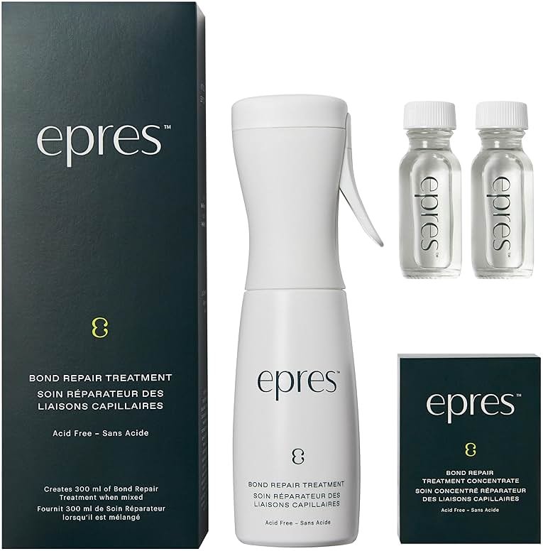 epres Healthy Hair 3-Step System Starter Kit, Includes Bond Repair Treatment & Shampoo and Conditioner - Product Image