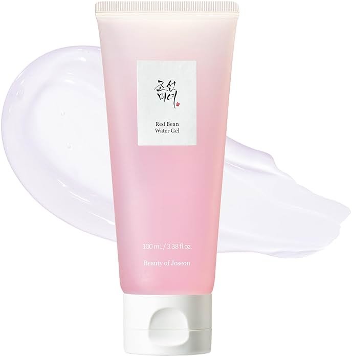 Beauty of Joseon Red Bean Water Gel Hydrating Peptide Hydro Boost Moisturizer for Acne Prone Dry Skin, Korean Skin Care for Men and Women, 100ml, 3.38 fl.oz - Product Image