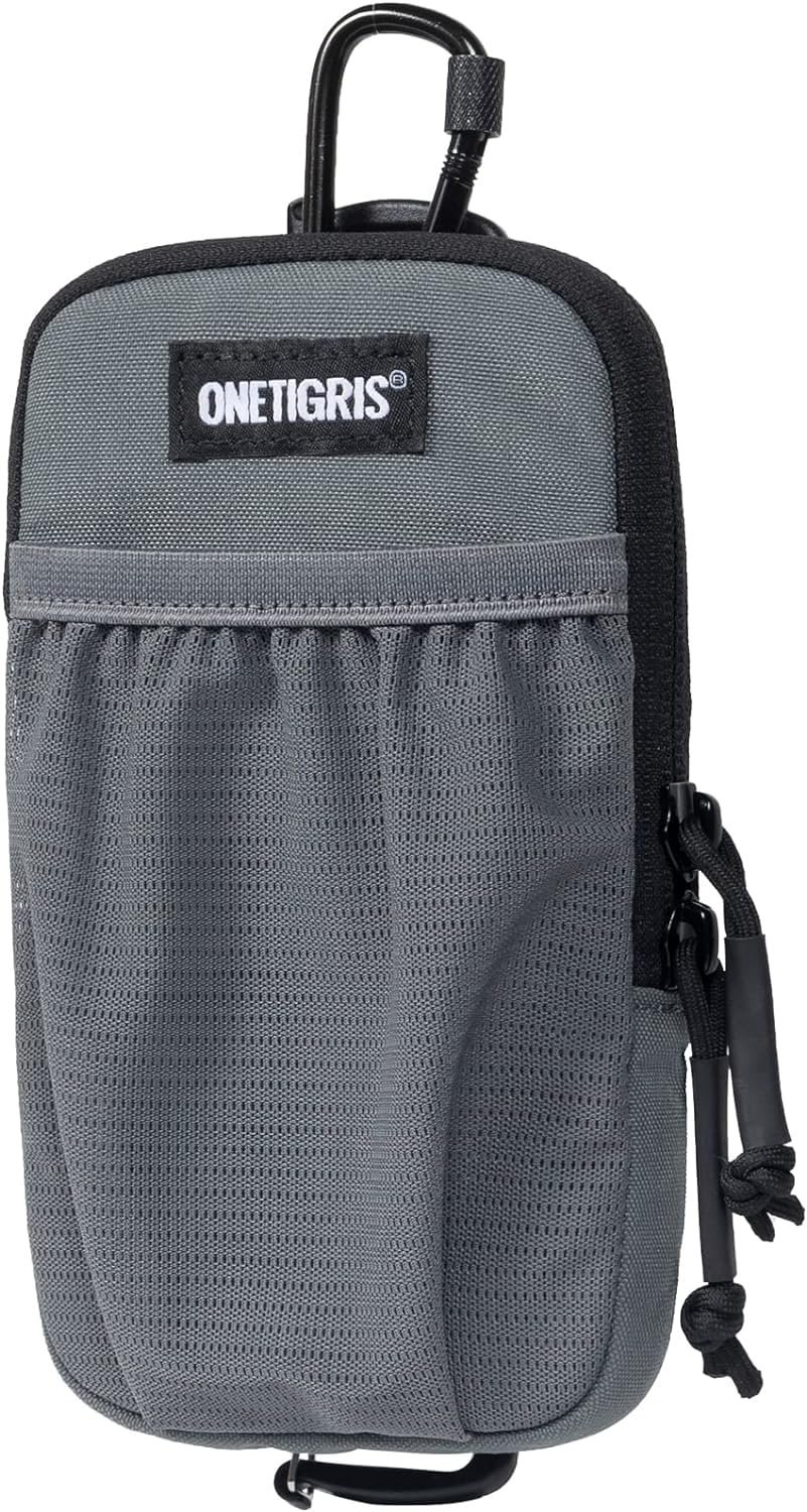 ONETIGRIS Cell Phone Pouch, Molle Holster Holder for Men Belt, for iPhone 17 Pro Max/Air/17/16/15/14 /13/12/11/X/XR/XS/8 Plus/7/6, for Galaxy S25 Ultra/s25/S24 /S23/S22/S21 - Product Image