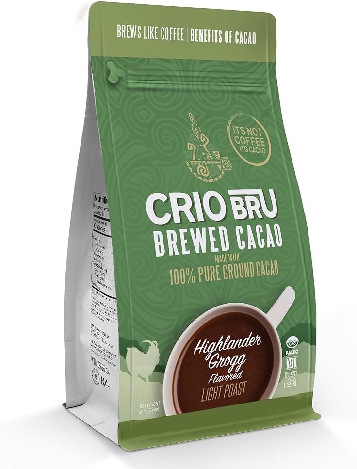 Crio Bru Highlander Grogg Roast Brewed Cacao Drink, 1.5lb - Product Image