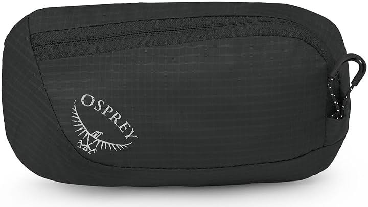 Osprey Zippered Pack Pocket, Black - Product Image