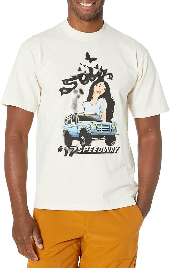 Olivia Rodrigo Unisex-Adult Sour Airbrushed TeeT-Shirt - Product Image