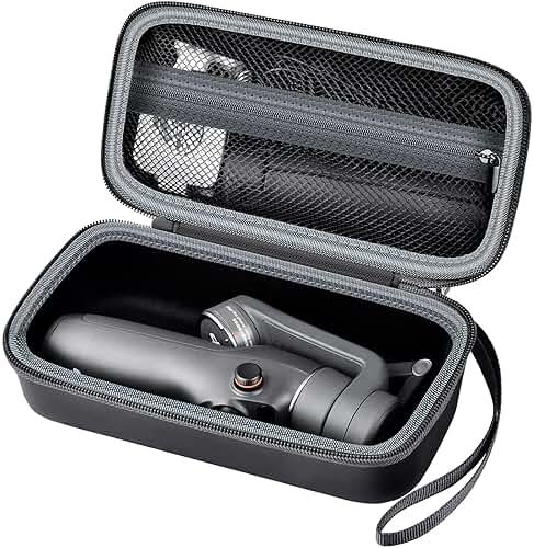 ALKOO Protective EVA Case for DJI Osmo Mobile 8, 7 & 7P, Designed for Safe Storage, Travel and Vlogging Use - Product Image