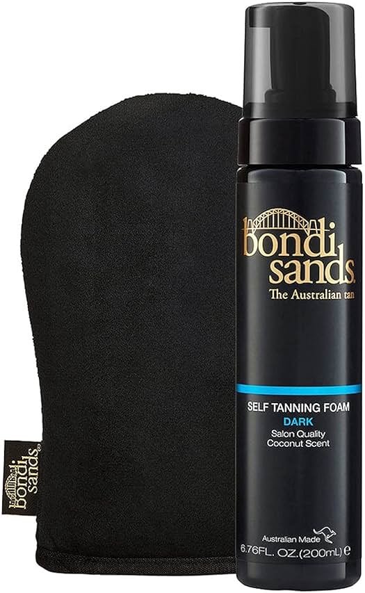 Bondi Sands Self Tanning Foam + Application Mitt | Includes Lightweight Sunless Foam + Reusable Mitt for a Flawless Finish - Product Image