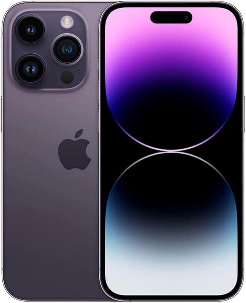 Apple iPhone 14 Pro, 256GB, Deep Purple - Unlocked (Renewed) - Product Image