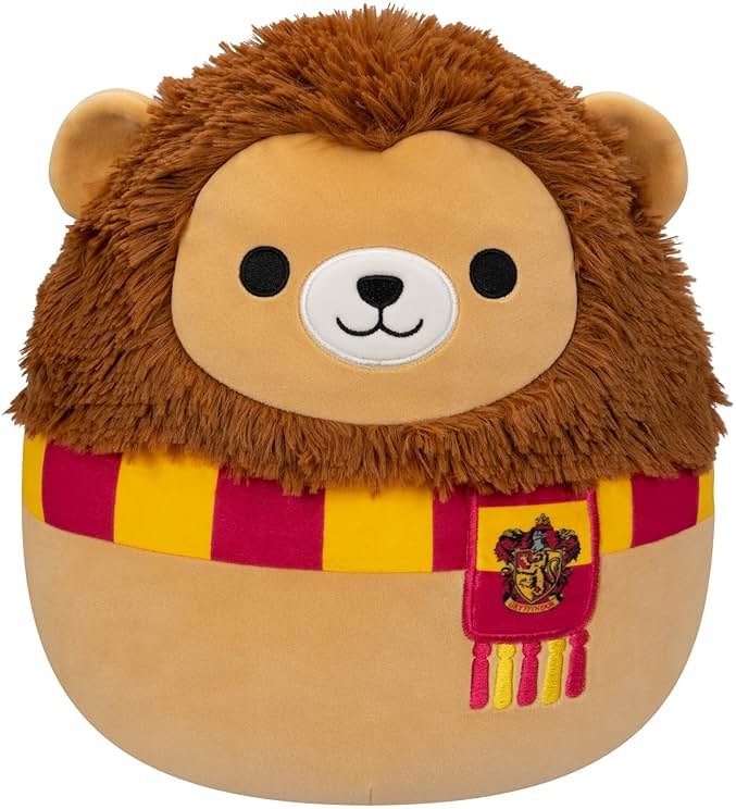Squishmallows Original Harry Potter 10-Inch Gryffindor Lion Plush - Medium-Sized Ultrasoft Official Jazwares Plush - Product Image