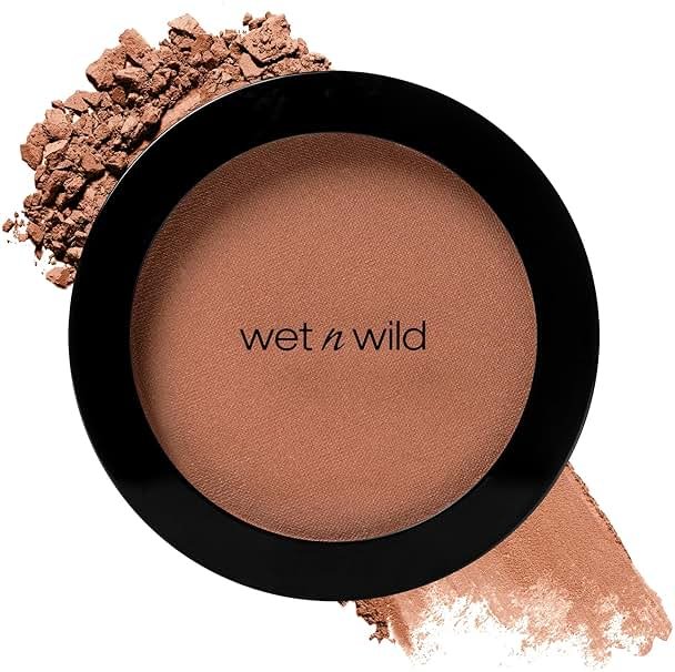 wet n wild Color Icon Blush, Effortless Matte Natural Sheer Glow & Seamless Blend, Luxuriously Infused Smooth Jojoba Oil, Cruelty-Free & Vegan - Naked Brown - Product Image
