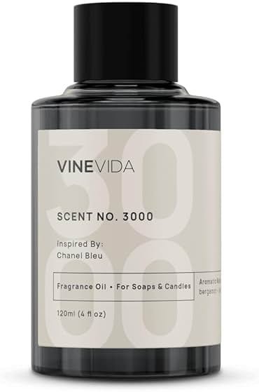 VINEVIDA [4oz] (Our Version of) Bleu Fragrance Oil for Soap Making and Soy Candles - Natural Scents for Candle and Soap Making - Product Image