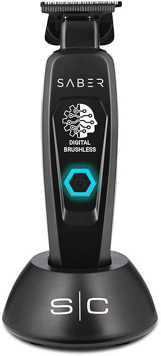StyleCraft Saber and Precision Saber Professional Full Metal Body Digital Brushless Motor Cordless Hair Trimmers - Product Image