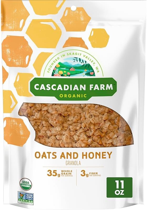 Cascadian Farm, Granola Oats N Honey, 11 Ounce - Product Image