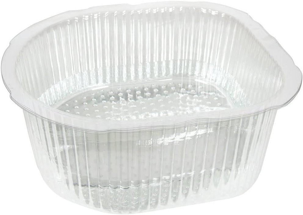 ForPro Professional Collection Universal Pedi Bath Liners - 50% THICKER - Fit Footsie Bath, Disposable Pedicure Foot Tub Liners for Foot Spa Basins & Foot Bath Soaks, Clear, 100-Count - Product Image