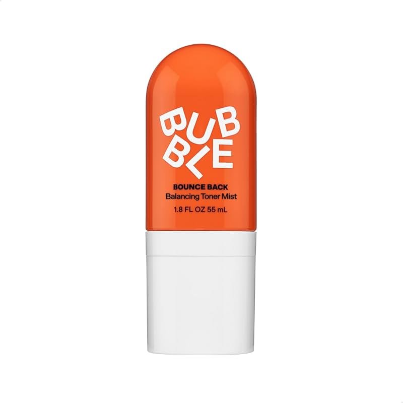 Bubble Skincare Bounce Back Hydrating Toner Spray - Balancing + Pore Minimizing Toner for Face - Face Refreshing Spray With Niacinamide to Help Even and Mattify Oily Skin - Travel Size Skincare (55ml) - Product Image