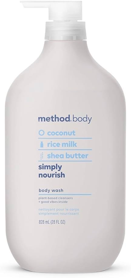 Method Body Wash, Simply Nourish, Paraben and Phthalate Free, 28 oz (Pack of 1) - Product Image