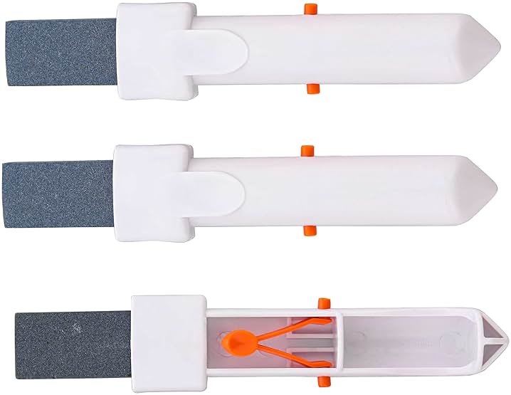 U.S. Pool Supply Pool Cleaning Pumice Stone with Pole Handle, 3 Pack - Clean Remove Rust Stains on Concrete, Calcium Build-Up on Tiles, Scrub Debris Off Walls, Floors, Steps, Corners - Product Image