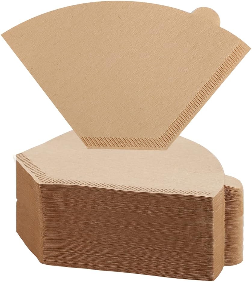 200 Count Coffee Filter #2, 2 Coffee Filters Cone Unbleached Disposable Coffee Filters 2 Cone Paper Fits for Drip and Compatible with Pour Over Coffee Maker(2-6 Cup) - Product Image