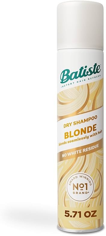 Batiste Dry Shampoo for Blonde Hair, Refresh Hair and Absorb Oil Between Washes, Waterless Shampoo for Added Hair Texture and Body, 5.71 oz - Product Image