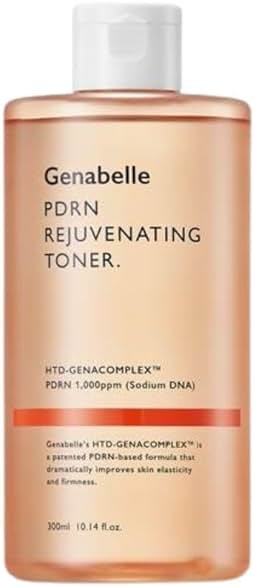 Genabelle PDRN Rejuvenating Toner - Deep Hydration & Skin Barrier Support with PDRN, Panthenol, Hyaluronic Acid - Soft & Glowing Skin - Glass Skin - 10.14 fl.oz/300ml - Product Image