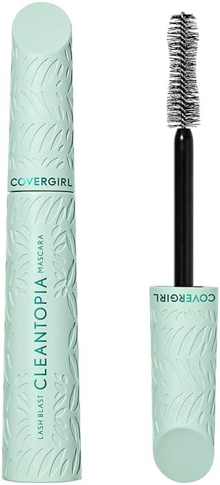 Covergirl Lash Blast Cleantopia Mascara, Volumizing, Smudge-Proof, Vegan Formula, Extreme Black 800, 1 Count - Product Image
