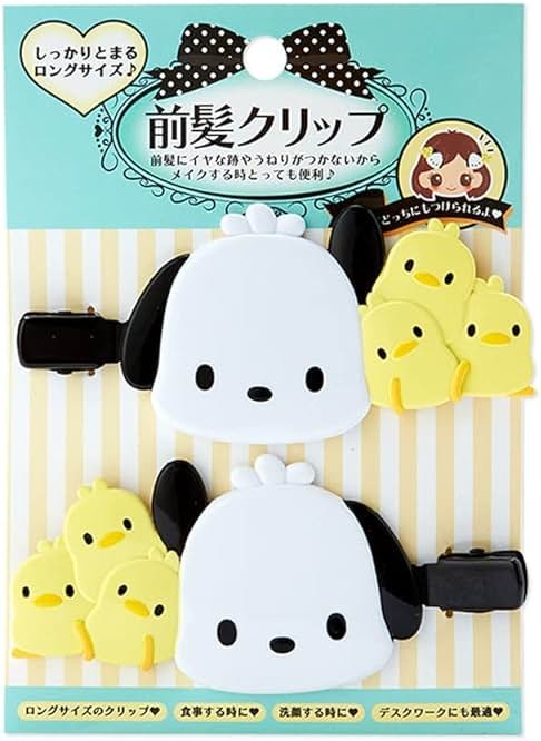 Sanrio 876437 Pochacco Long Bangs Clip - Product Image