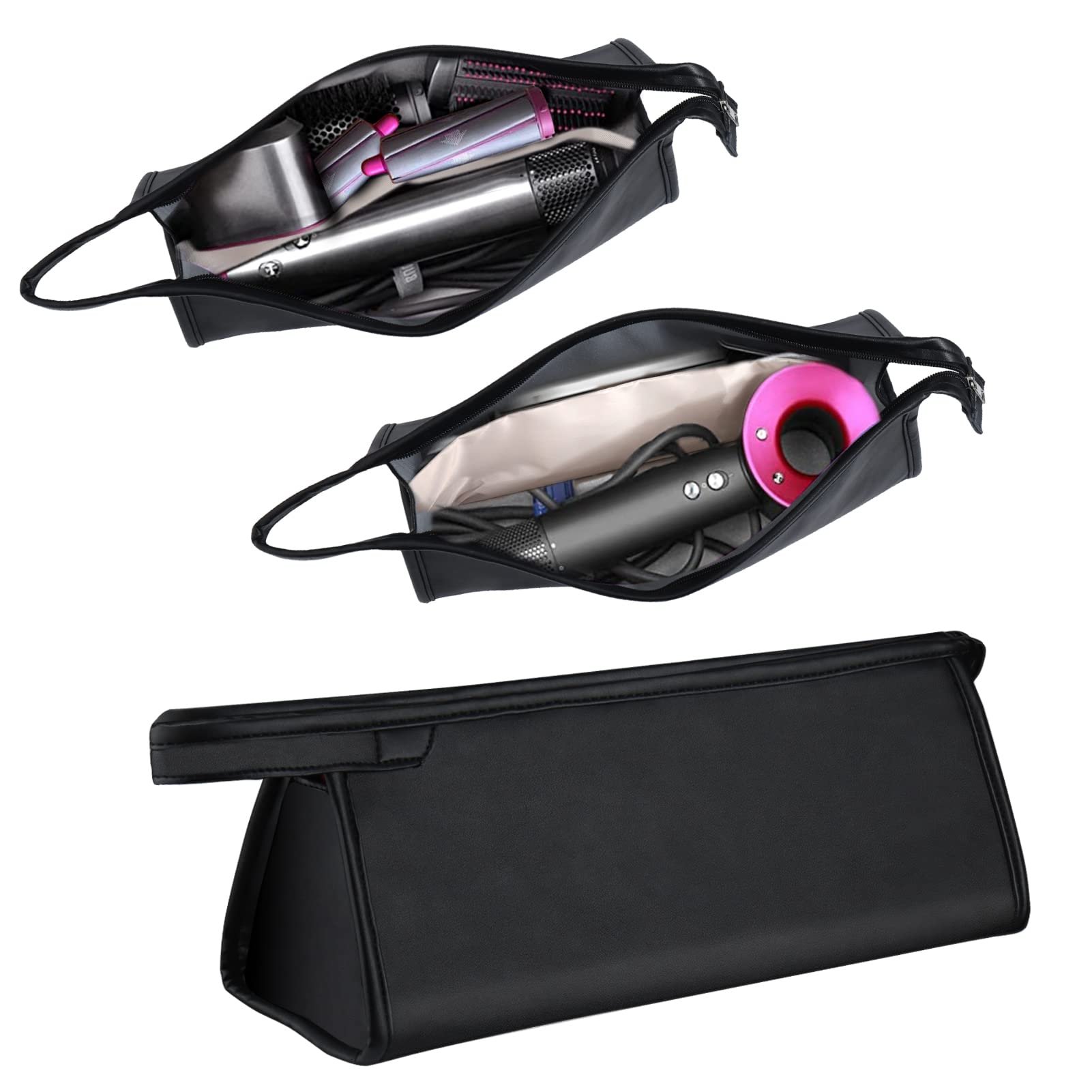 Travel Case for Dyson Airwrap Styler/Shark Flexstyle, Portable Carrying Case for Dyson Supersonic Hair Dryer, Waterproof Anti-scratch Dustproof Shockproof Protection Organizer Travel Storage - Product Image