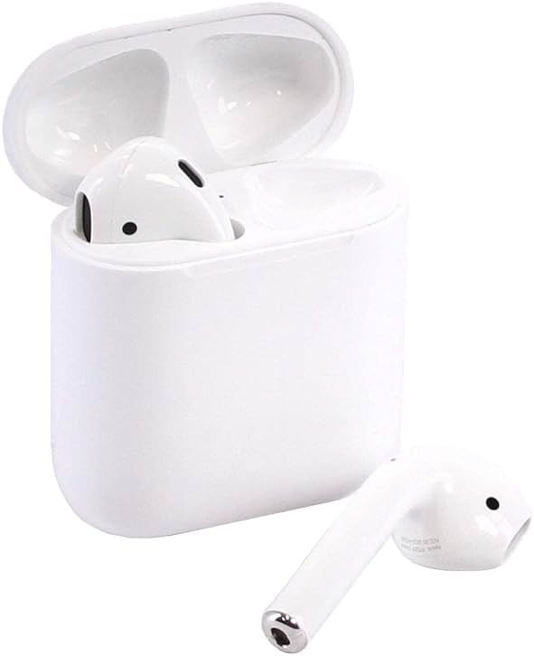 Apple AirPods 2 with Charging Case - White (Renewed Premium) - Product Image