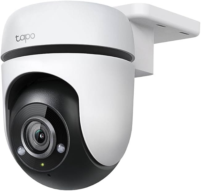 Tapo 1080P Outdoor Wired Pan/Tilt Security Wi-Fi Camera, 360° View, Motion Tracking, Works with Alexa & Google Home, Night Vision, Free AI Detection, Cloud & SD Card Storage(up to 512GB), Tapo C500… - Product Image