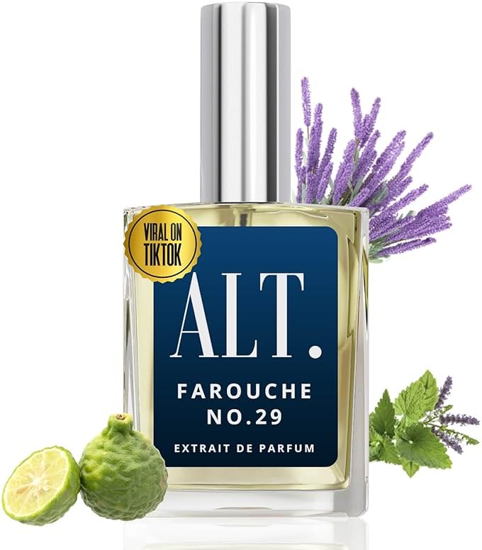 ALT. FRAGRANCES Farouche No. 29 - Inspired by Sauwage, Perfume for Men, Extrait de Parfum, Long Lasting Bold Citrus Vanilla Cologne, 100ml - Product Image