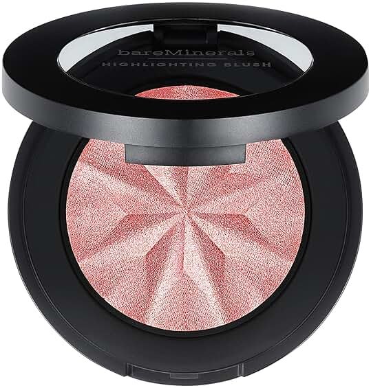 bareMinerals Gen Nude Highlighting Blush, 2-in-1 Blush & Highlighter Hybrid, Silky Blendable Face Makeup, All-Day Wear, Luminous Finish, Talc-Free, Vegan - Product Image