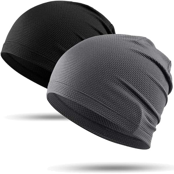 WTACTFUL 1Pack / 2 Pack Cooling Skull Caps for Men Women - Lightweight Breathable 3D Mesh Running Caps for Cycling & Summer - Product Image