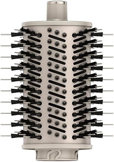 Shark FlexStyle Round Hot Air Brush Attachment for Blow Dryers, Hair Styling Tool for Straight, Wavy, Curly, and Coily Hair, Stone - Product Image
