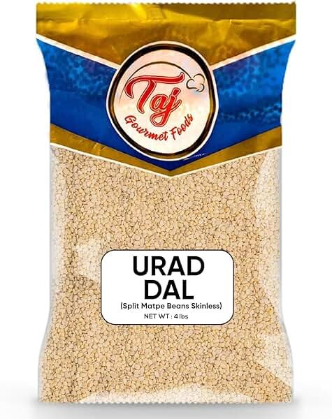 TAJ Urad Dal | 4-Pounds | Indian Origin | All-Natural - Product Image