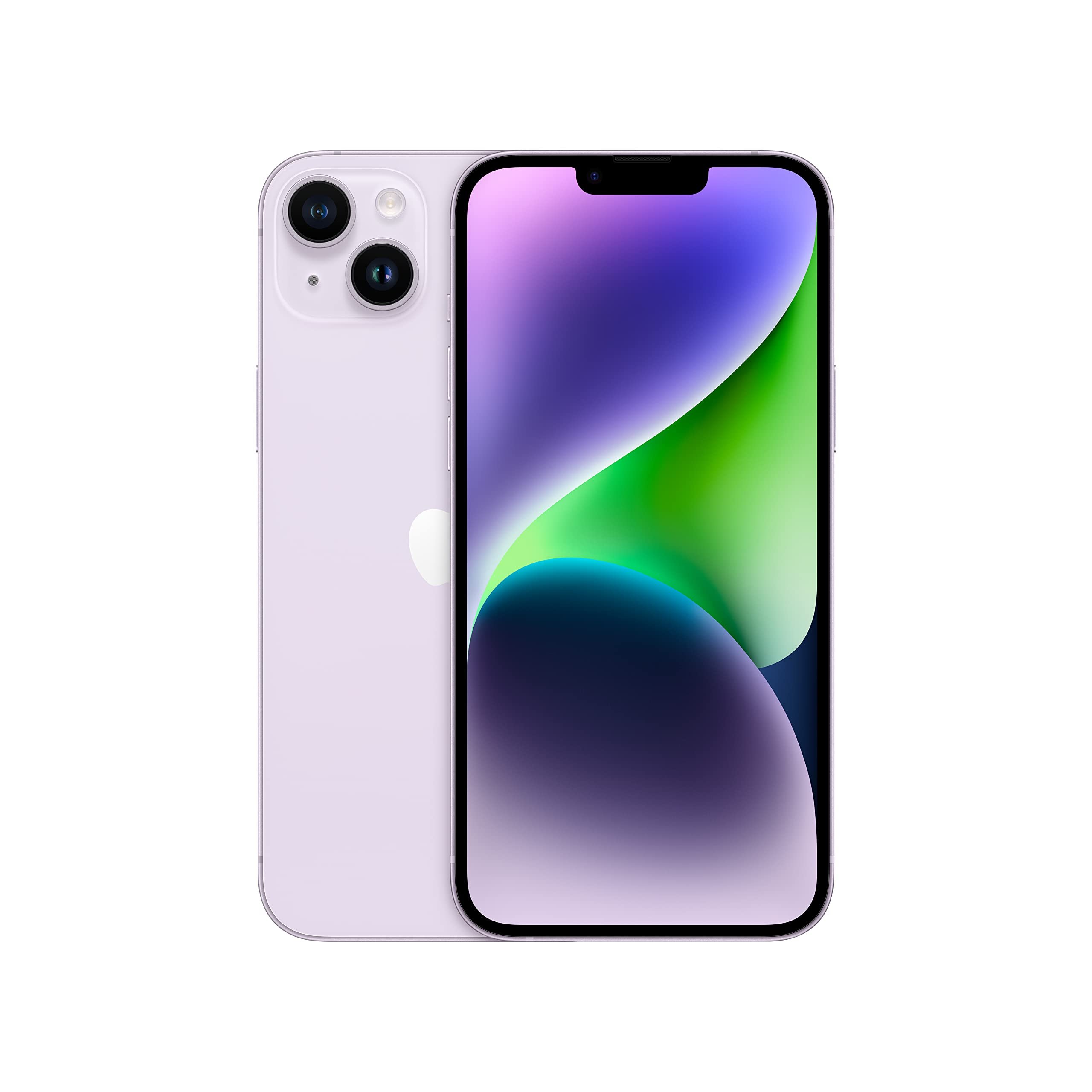 Apple iPhone 14 Plus, 256GB, Purple for Unlocked (Renewed Premium) - Product Image