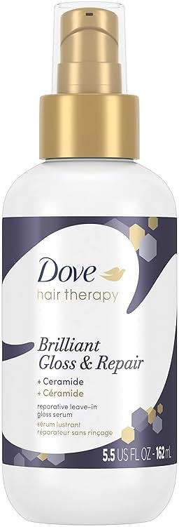 Dove Hair Therapy Leave-in Hair Treatment - Brilliant Gloss & Repair, 5.5 fl oz - Product Image