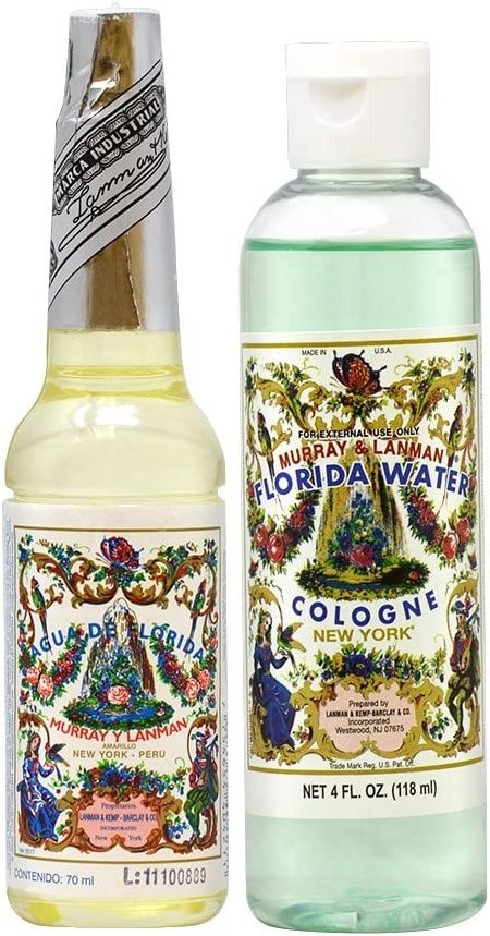 Lanman & Kemp Agua De Florida Peru 70ml (2.37oz) + Florida Water 4oz - Product Image