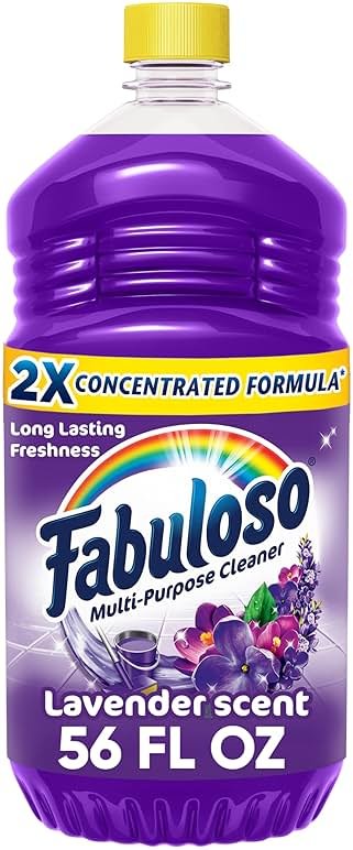 Fabuloso Multi-Purpose Cleaner & Floor Cleaner, 2X Concentrated, Lavender Scent, 56 fluid ounces - Product Image