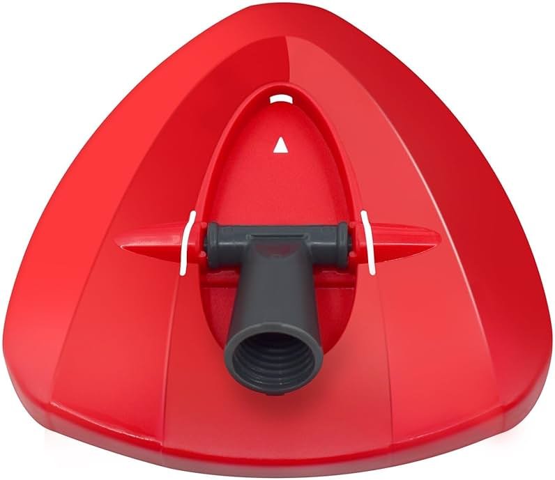 Spin Mop Replacement Head Base Compatible with Oceda EasyWring 1-Tank System Mop Rotating Triangle Mop Head Cover Replacement Rotating Mop Base Plastic Base for Spin Mop Accessories - Product Image