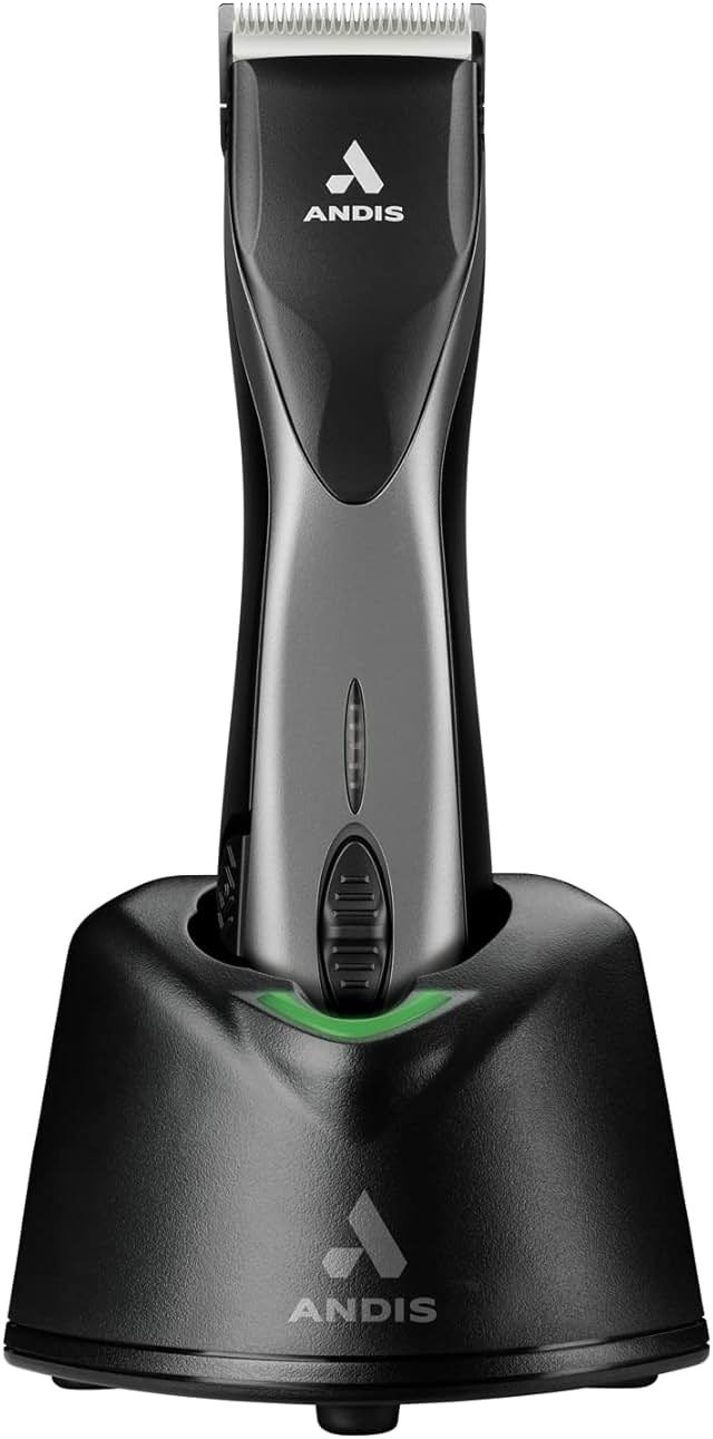 Andis 79160 Supra ZR II Cordless Rechargeable Hair Clipper, Detachable Blade Clipper, Lithium-Ion Powerful Battery, Black - Product Image