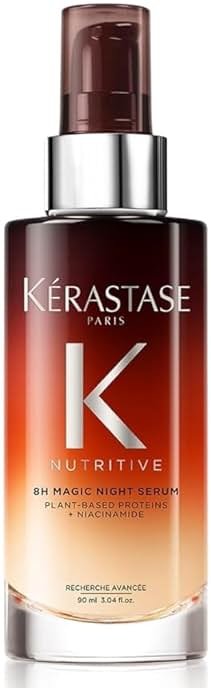 Kerastase Nutritive 8H Magic Night Serum - Overnight Treatment for Dry Hair, Enhances Shine, Nourishes and Reduces Frizz, With Plant-Based Proteins - Product Image