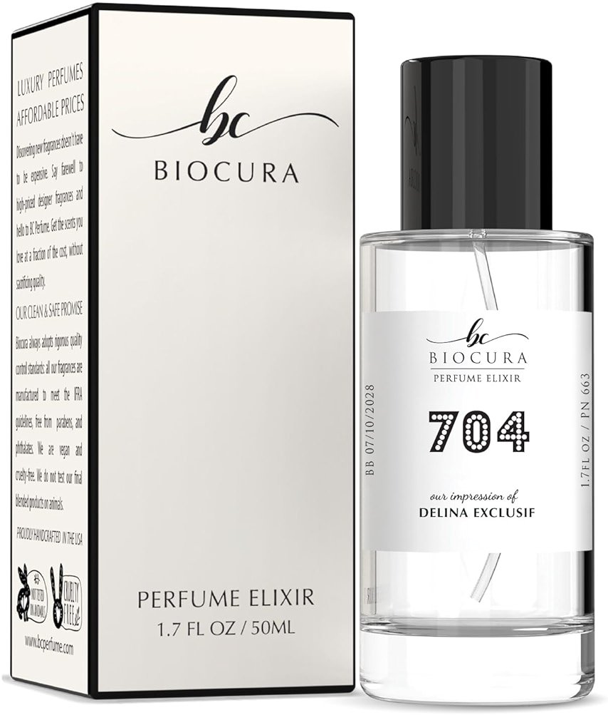 BIOCURA BC Perfume 704 Inspired by Delina Exclusif For Women Replica Fragrance Dupes Eau de Parfum Spray Bottle 1.7 Fl Oz/50ml-X1 - Product Image