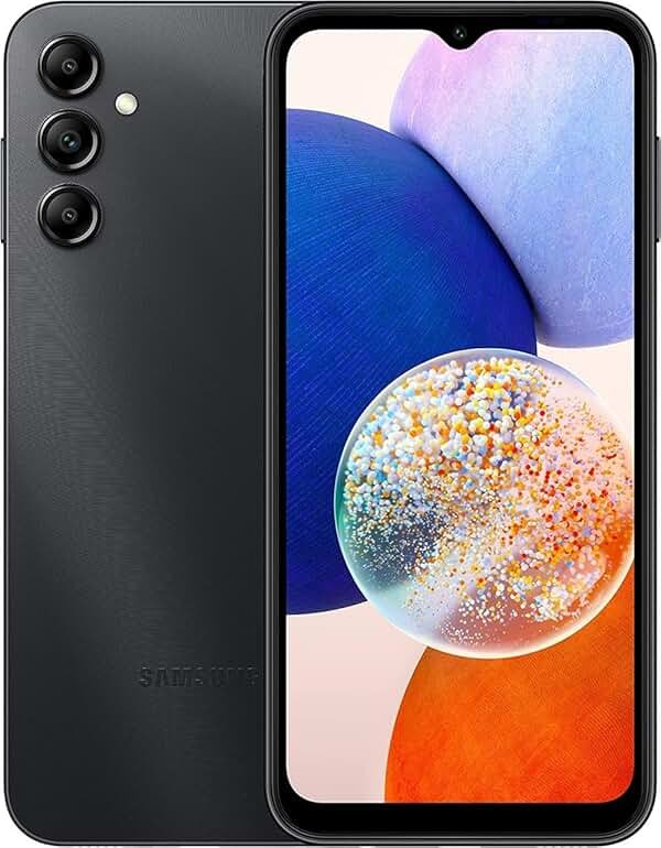 Samsung Galaxy A14 5G, 64GB, Black - Unlocked (Renewed) - Product Image