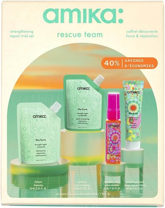 amika rescue team hair routine trial set - Product Image
