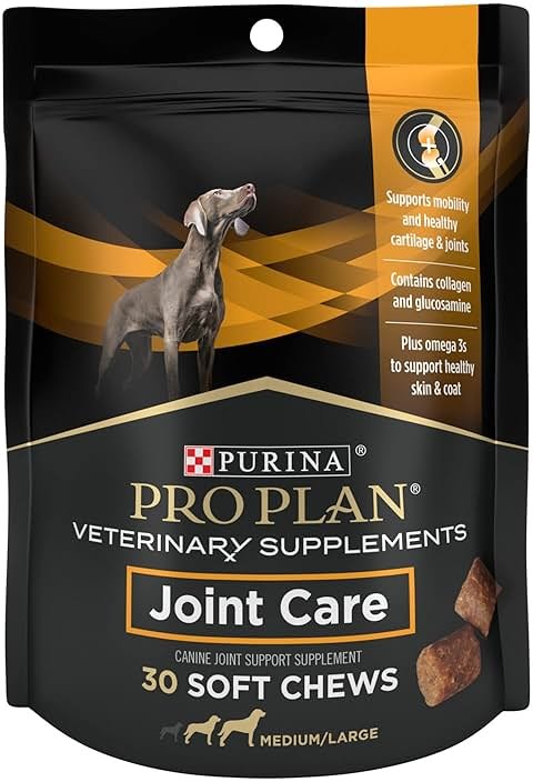 Pro Plan Veterinary Diets Joint Care Mobility Large Breed Dog Joint Supplement with Glucosamine, Chondroitin, Collagen and Hyaluronic Acid - Product Image