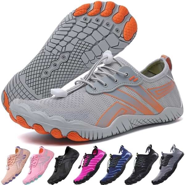 Water Shoes Mens Women Barefoot Shoes Quick Dry Aqua Outdoor Sports for Swim Pool Beach Surf Walk Water Yoga River Lake Hiking Kayaking - Product Image